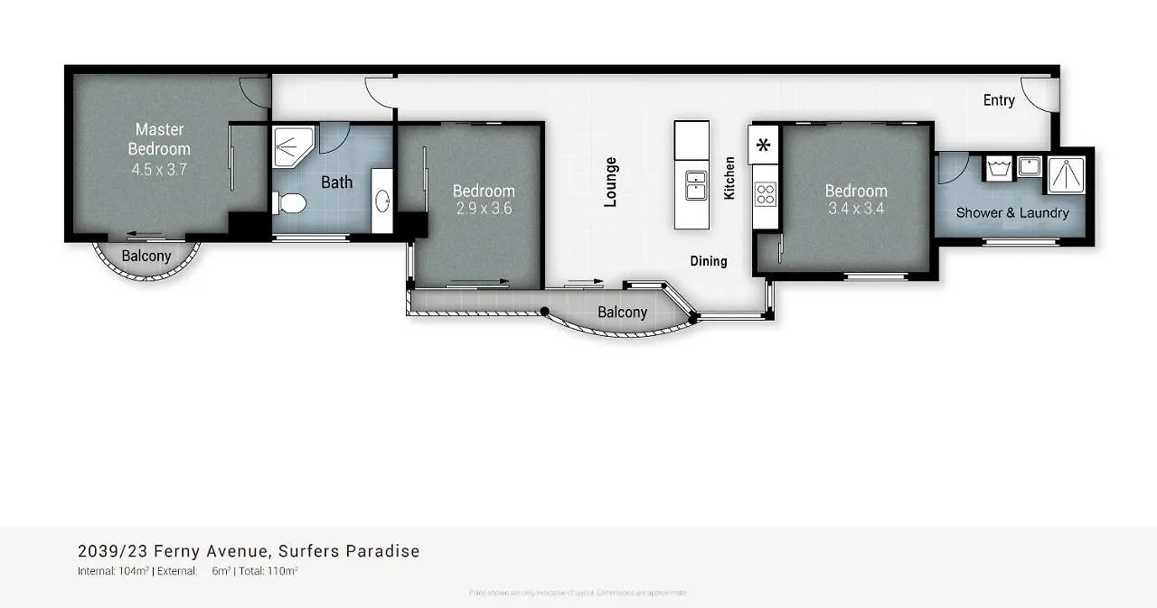 Chevron Renaissance - Self Contained & Privately Managed Apartments Gold Coast